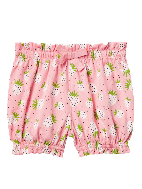 

GAP Baby Print Bubble Shorts, Pink