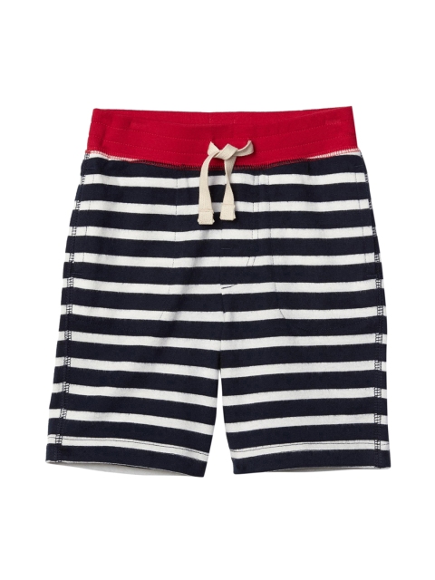 

GAP Toddler Boy Navy & White Stripe Shorts, Navy blue