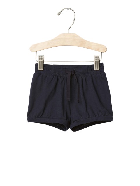 

GAP Toddler Girl Navy Jersey Bubble Shorts, Blue