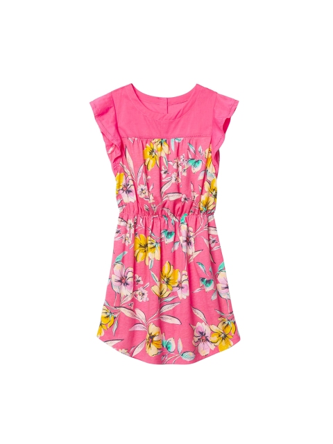 

GAP Girls Pink Print Flutter Dress