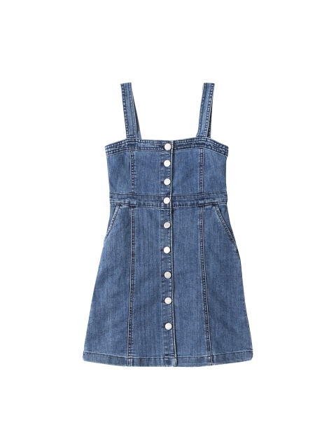 

GAP Blue Girls Button Down Denim Dress
