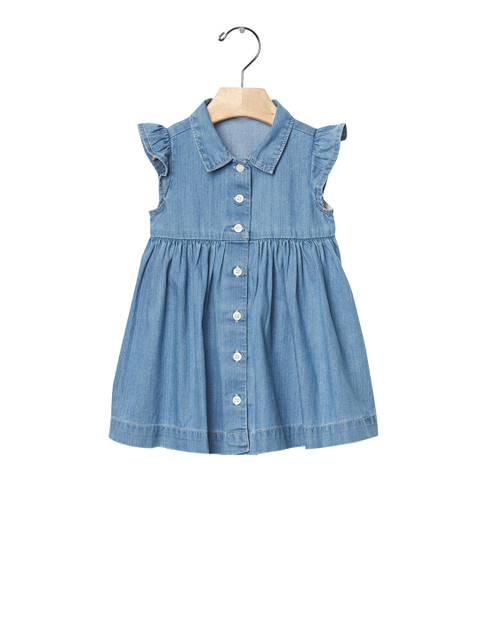 

GAP Blue Girls 1969 Denim Shirt Dress