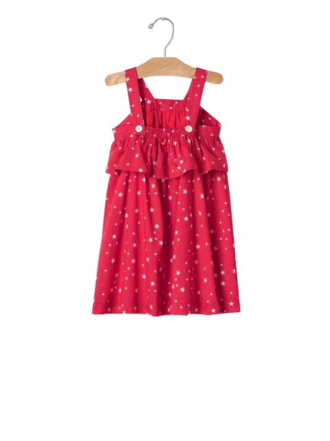 

GAP TRed oddler Girl Starry Ruffle Dress, Red