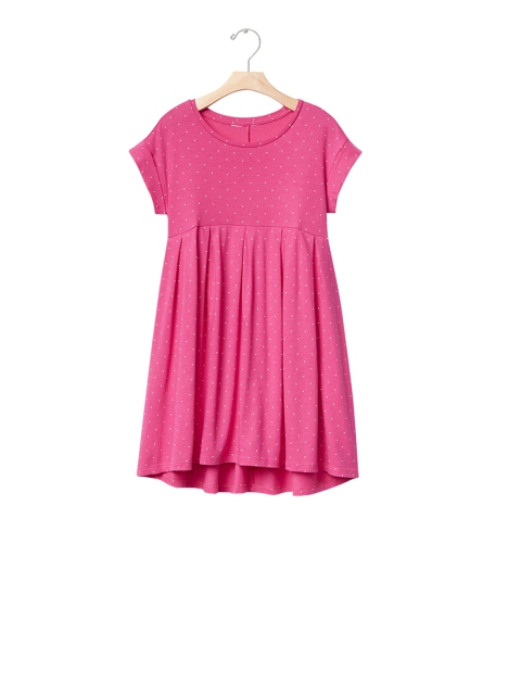 

GAP Girls Pink Print Babydoll Dress