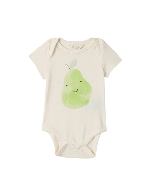

GAP Girls Organic Fruit Graphic Bodysuit, Cream