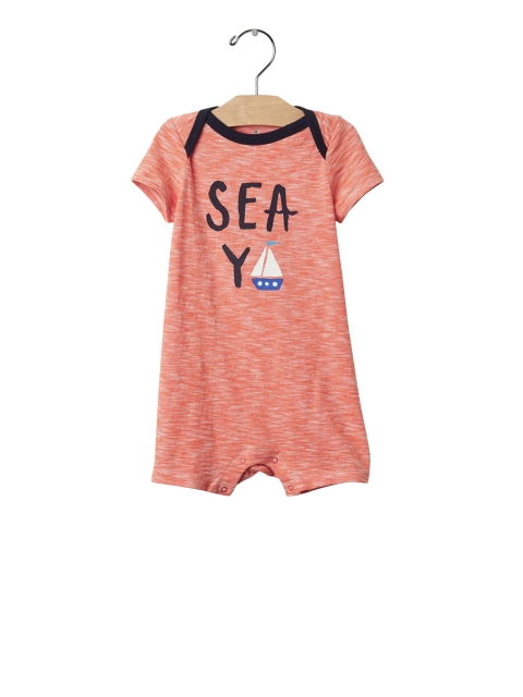 

GAP Girls Orange Sea Ya Shortie Rompers