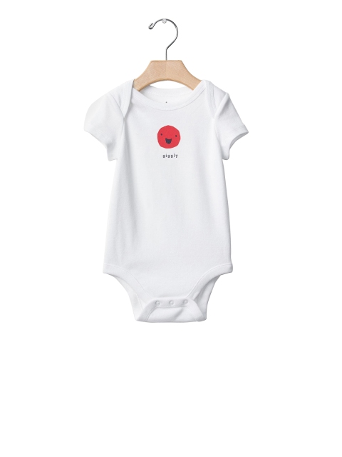 

GAP Boys White Personalitees Graphic Bodysuit