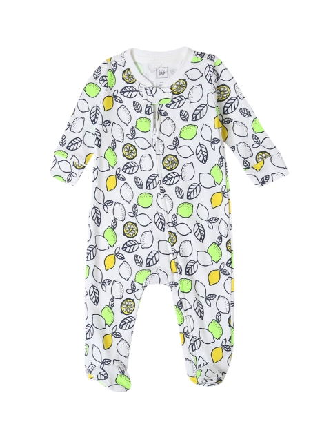 

GAP Baby Footed Sleep One-Piece, White