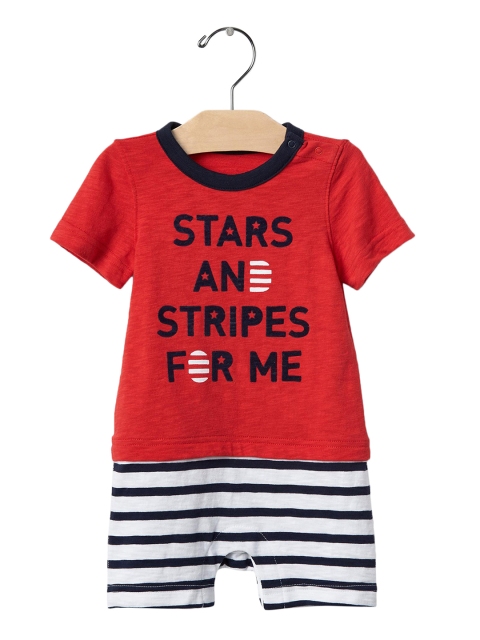

GAP Baby Stars And Stripes Layer Shortie One Piece Bodysuit, Red