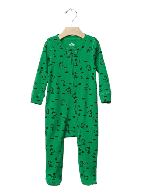 

GAP Baby Green Mr. Men Little Miss + Babygap Little Worm Footed One-Piece