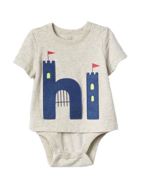

GAP Baby Grey Modern Fairytale Slub Body Double