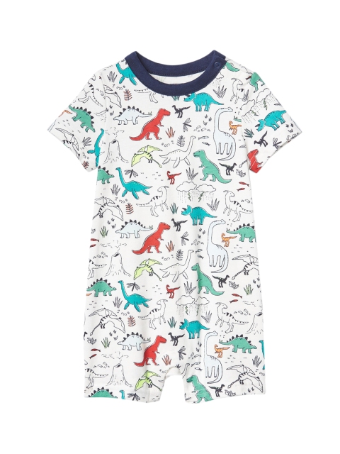 

GAP White Baby Dino Shorty One Piece