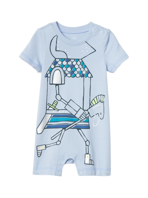 

GAP Baby Foil Knight Shorty One-Piece, Blue