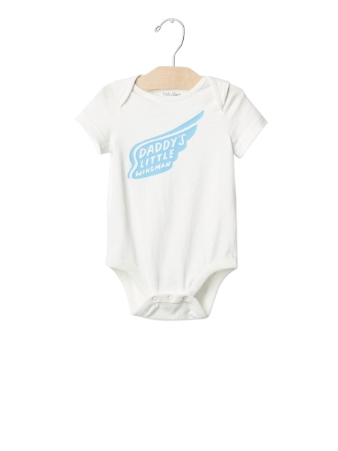 

GAP Baby Family Love Graphic Bodysuit, White