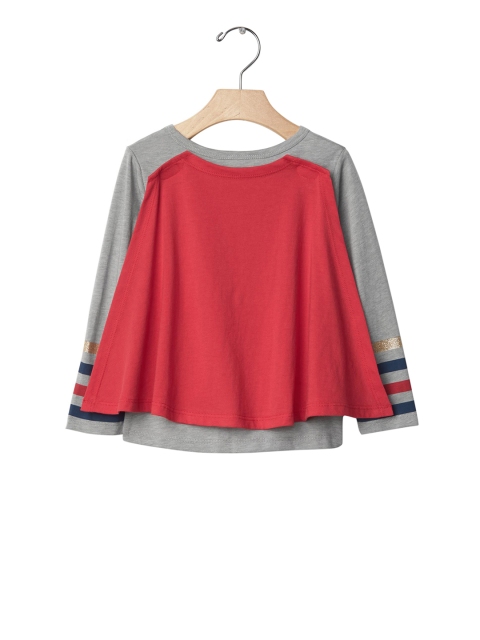 

GAP Toddler Girl Grey Junk Food Wonder Woman Cape T-shirt