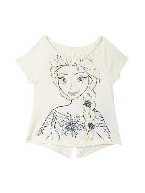 

GAP Toddler Girl White Disney Princess Print T-shirt