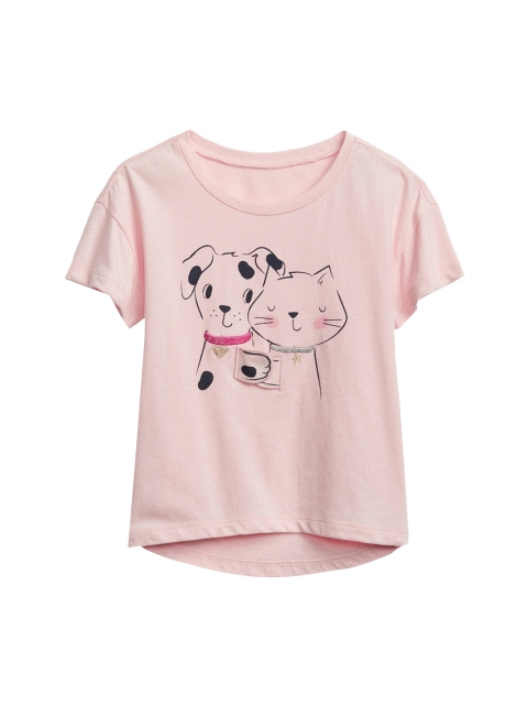 

GAP Toddler Girl Pink Flappy Graphic T-shirt