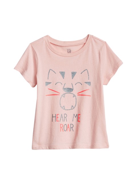 

GAP Toddler Girl Pink Graphic T-shirt