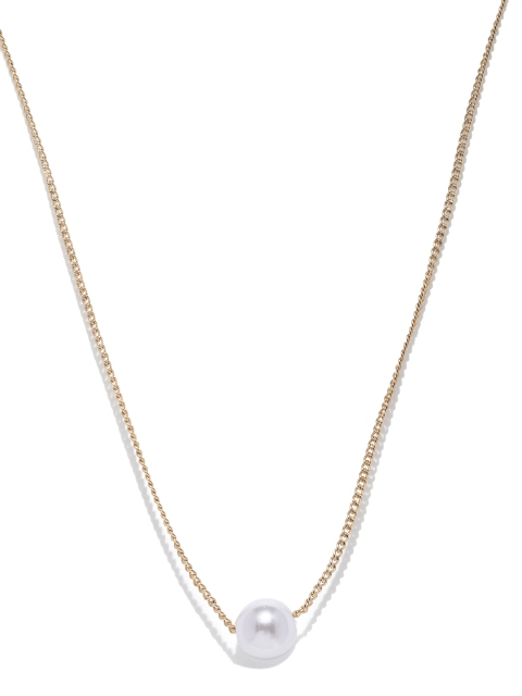 

Accessorize Women Gold-toned Pendant With Chain