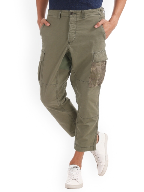

GAP Men's Olive Green New Slouchy Ripstop Cargo M59