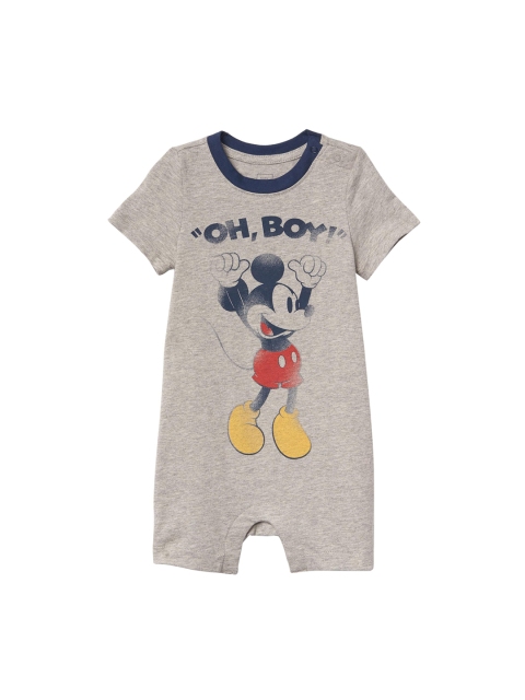 

GAP Baby Grey Disney Baby Mickey Mouse Shorty One Piece