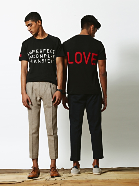 

Mr Bowerbird Men Black Wabi Sabi Love Tee