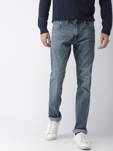 

Levis Men Blue 65504 Skinny Fit Low-Rise Clean Look Stretchable Jeans