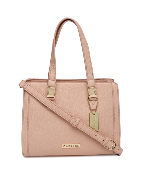

Caprese Women Pink Solid Shoulder Bag