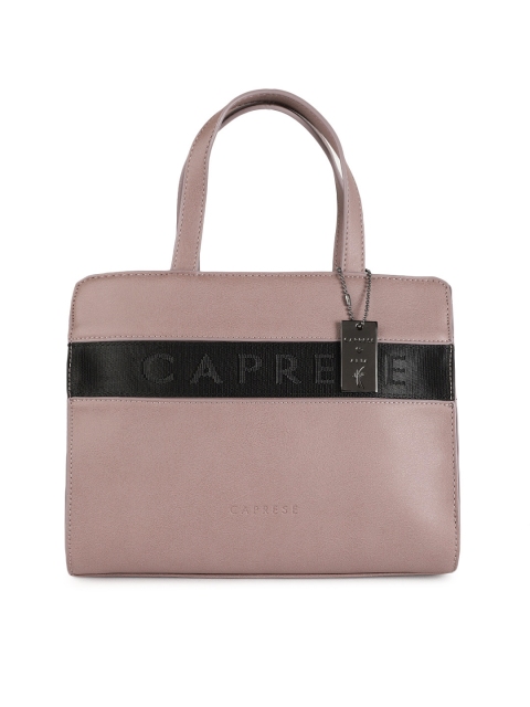 

Caprese Taupe KATE Solid Handheld Bag