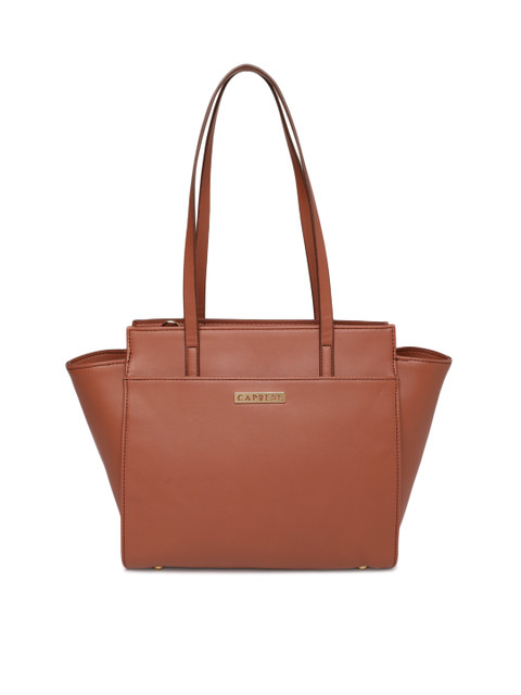 

Caprese Brown Solid Shoulder Bag