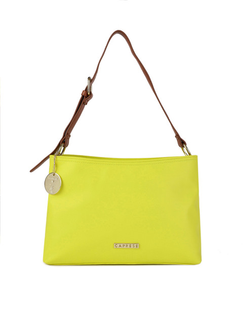 

Caprese Lime Yellow Solid Shoulder Bag
