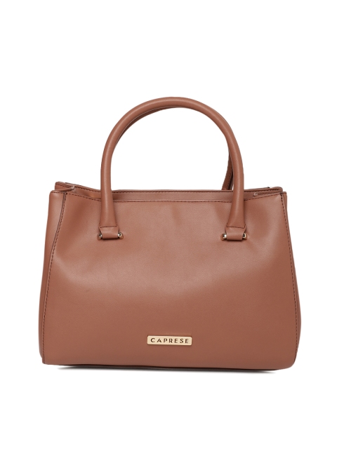 

Caprese Brown Solid Handheld Bag
