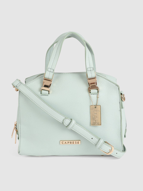 

Caprese Mint Green ELEANOR Solid Handheld Bag