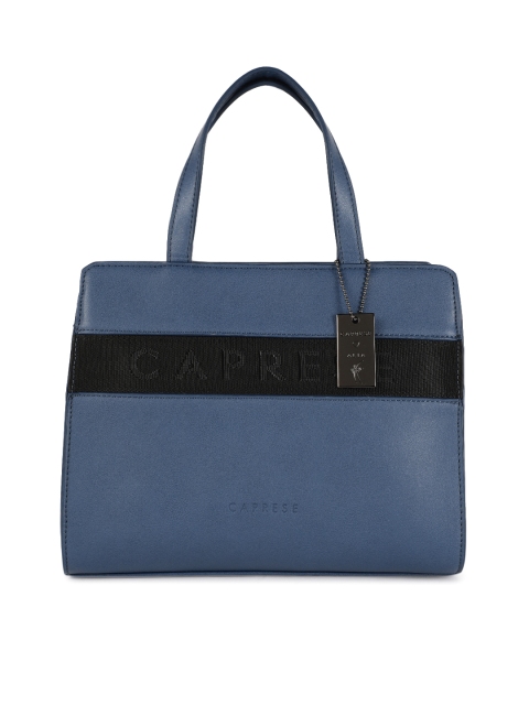 

Caprese Blue KATE Solid Handheld Bag