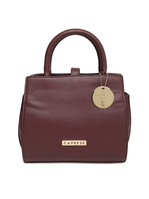 

Caprese Purple Solid Handheld Bag