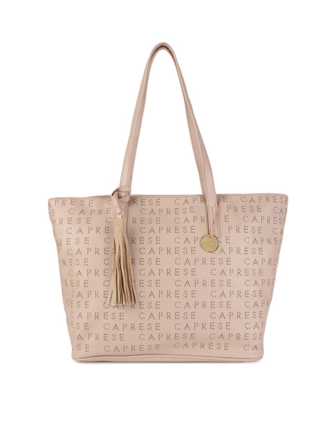 

Caprese Pink Solid Shoulder Bag