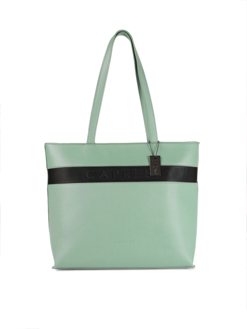 

Caprese Green Solid Shoulder Bag