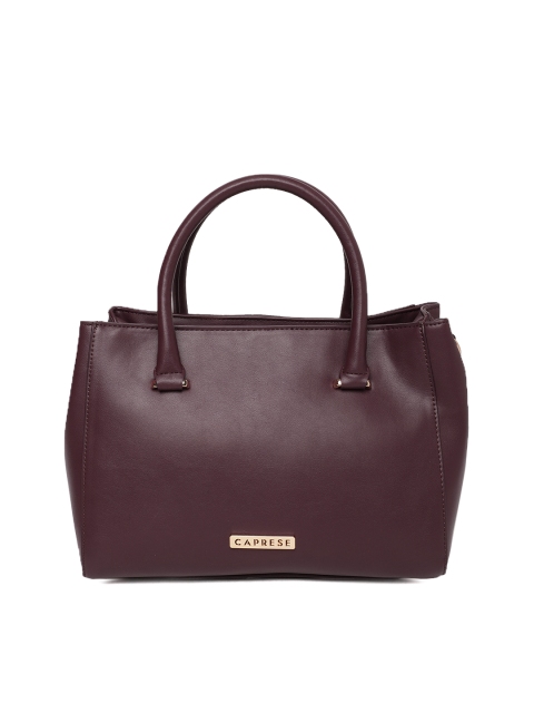 

Caprese Purple Solid Handheld Bag