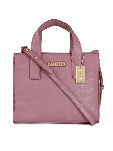

Caprese Mauve MONNA Solid Handheld Bag