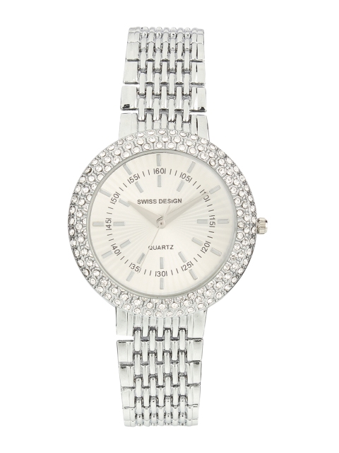 

Swiss Design Women Silver-Toned Analogue Watch SD-908-IPS