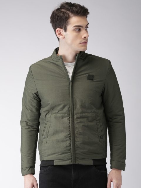 

Fort Collins Men Grey Solid Bomber