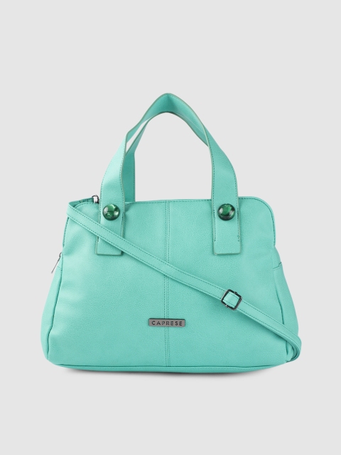 

Caprese Green Solid Shoulder Bag