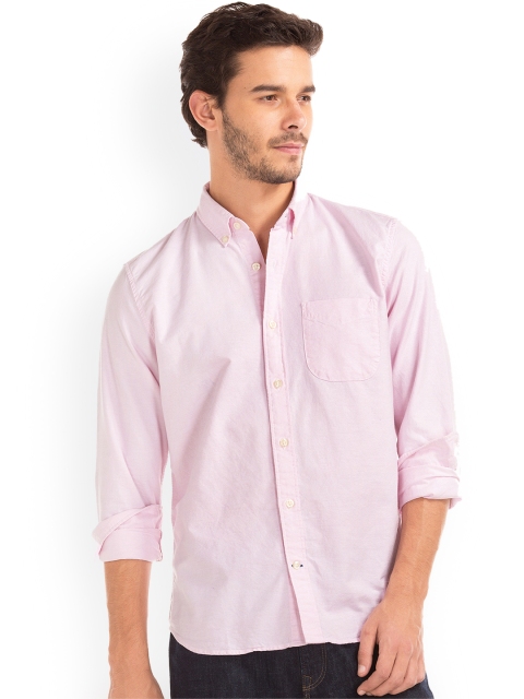 

GAP Men Pink Oxford Standard Fit Shirt