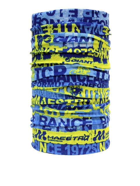 

NOISE Unisex Blue & Yellow Printed Multipurpose Headwear