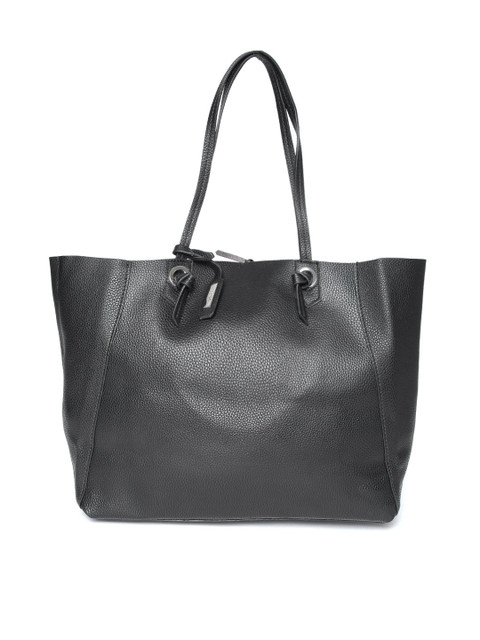 

MANGO Black Solid Shoulder Bag