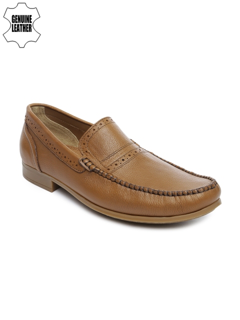 

Ruosh Work Men Tan Brown Semiformal Shoes