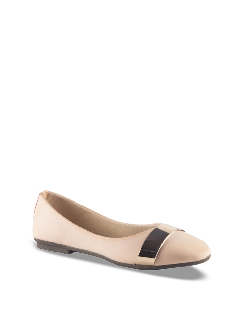 

MSC Women Pink Solid Synthetic Ballerinas