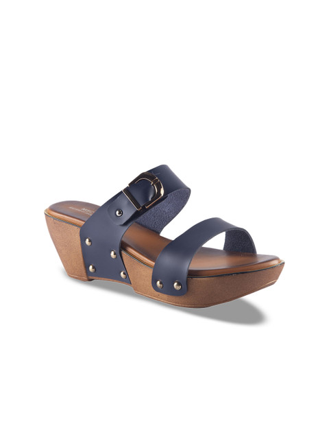 

MSC Women Blue Solid Heels