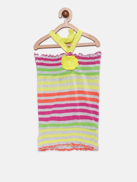 

Eimoie Girls Multicoloured Printed Tube Top, Multi