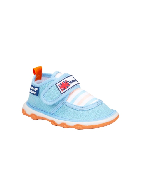 

MeeMee Boys Blue Slip-On Sneakers